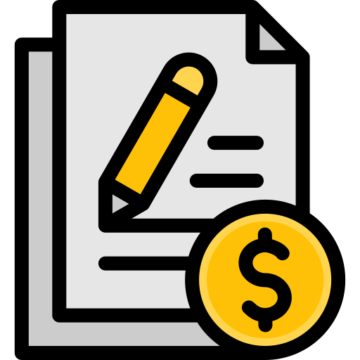Paid articles Generic Outline Color icon