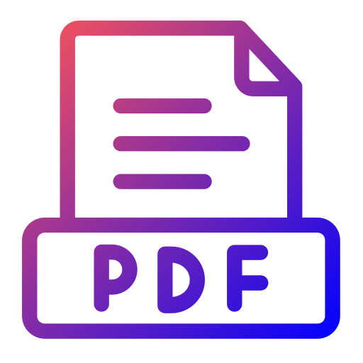 pdf Generic Gradient ikona