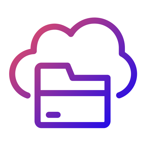 Cloud Generic Gradient icon