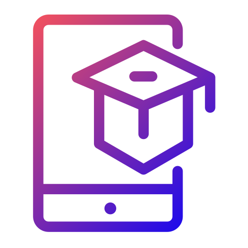 apprentissage en ligne Generic Gradient Icône