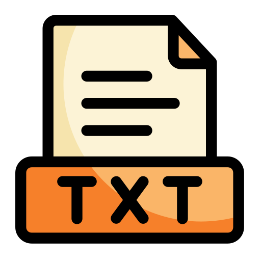 Txt Generic Outline Color icon