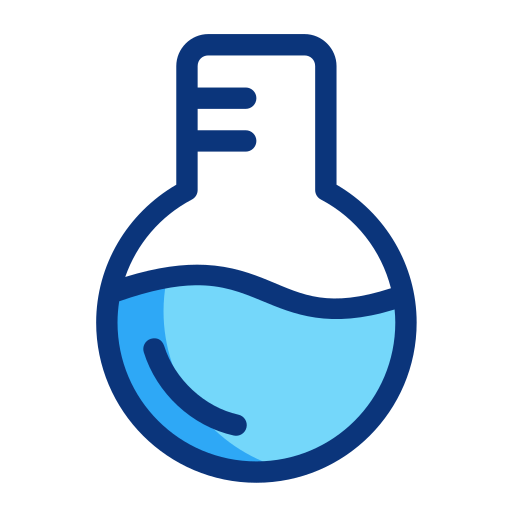 la science Generic Blue Icône