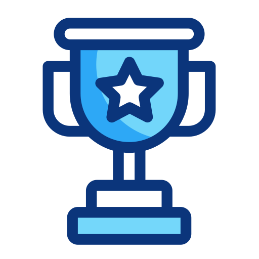 Trophy Generic Blue icon