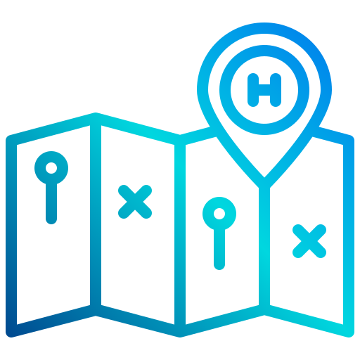 Map xnimrodx Lineal Gradient icon