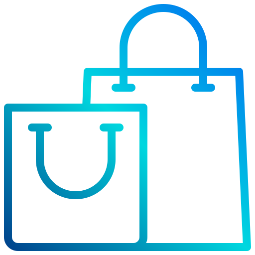 Shopping bag xnimrodx Lineal Gradient icon