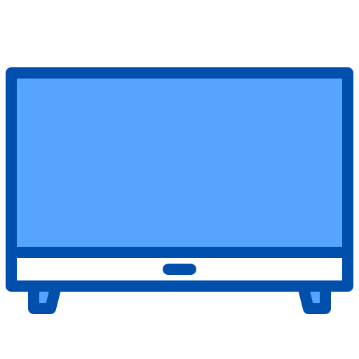 televisão xnimrodx Blue Ícone