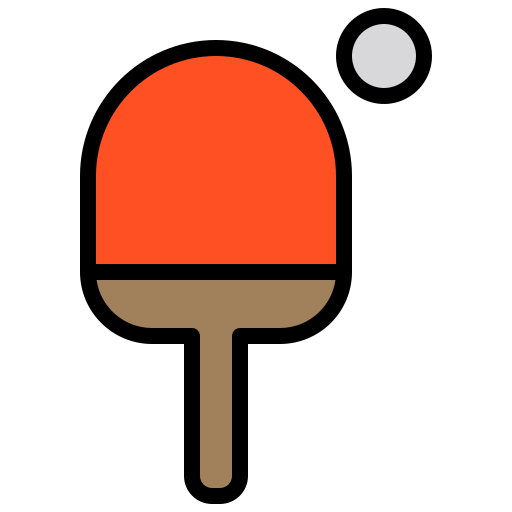 tenis stołowy xnimrodx Lineal Color ikona