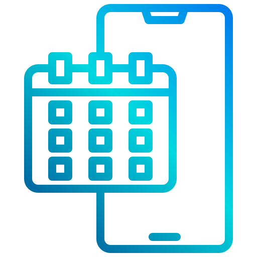 kalender xnimrodx Lineal Gradient icon