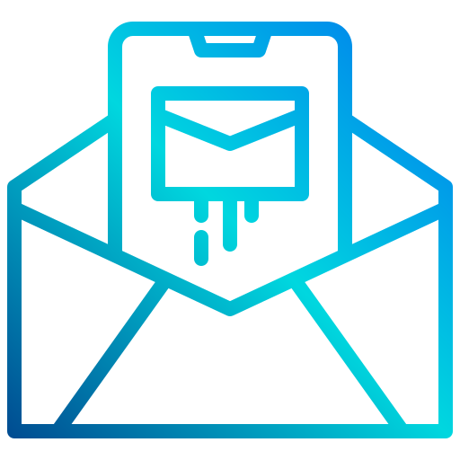 e-mail xnimrodx Lineal Gradient ikona