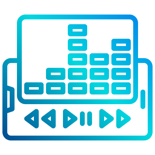 오디오 xnimrodx Lineal Gradient icon