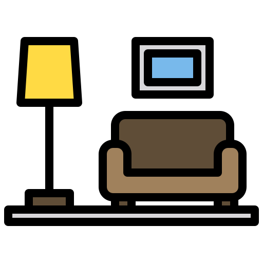 sala de estar xnimrodx Lineal Color icono