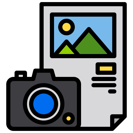 カメラ xnimrodx Lineal Color icon