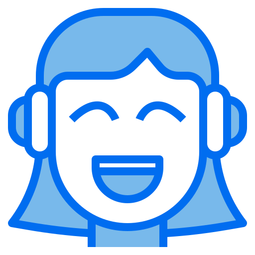 Headset Payungkead Blue icon