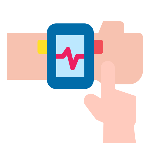 smartwatch Payungkead Flat icoon