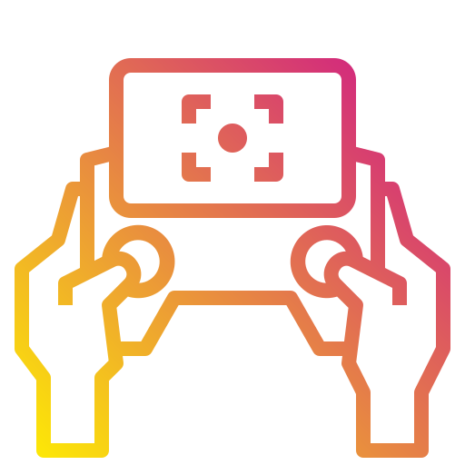 Gamepad Payungkead Gradient icon