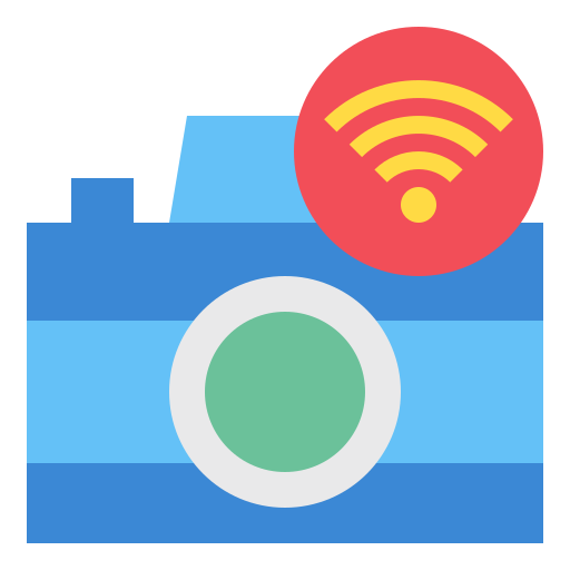 camera Payungkead Flat icoon