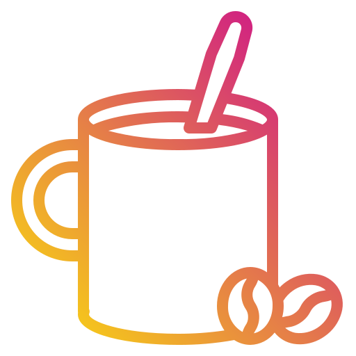 Coffee mug Payungkead Gradient icon