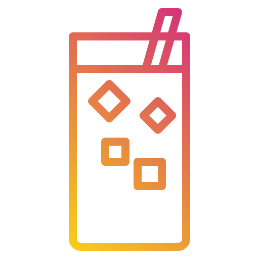 Cold drink Payungkead Gradient icon