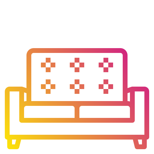 sofa Payungkead Gradient ikona