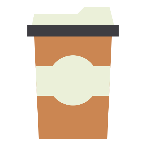 kaffeetasse Payungkead Flat icon