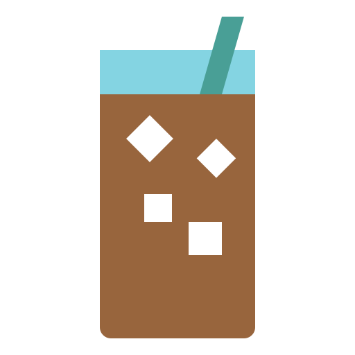 Cold drink Payungkead Flat icon