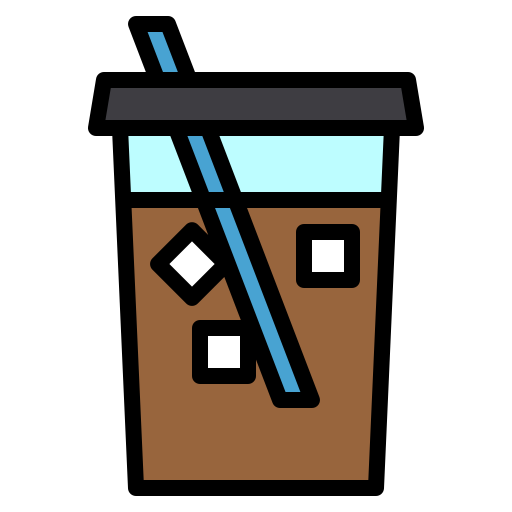 冷たい飲み物 Payungkead Lineal Color icon