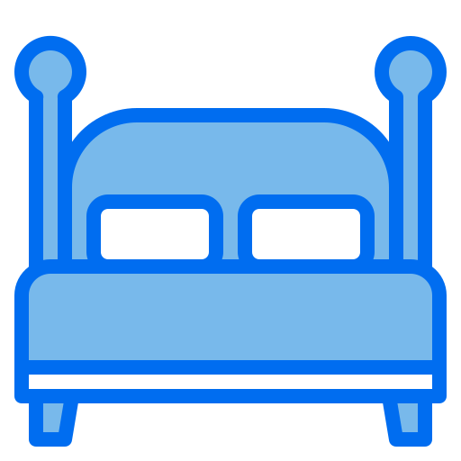 Bed Payungkead Blue icon