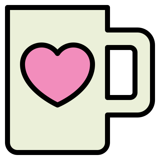 Mug Payungkead Lineal Color icon