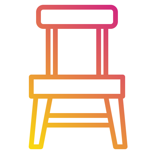의자 Payungkead Gradient icon
