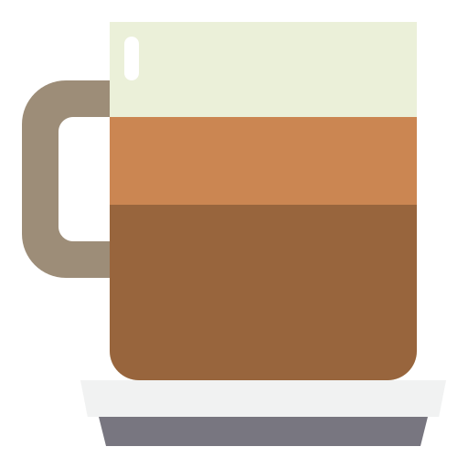 kaffeebecher Payungkead Flat icon