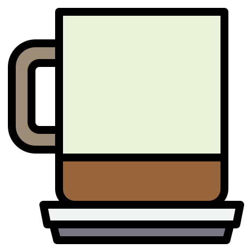 tazza di caffè Payungkead Lineal Color icona