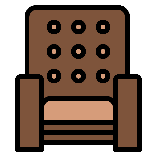 Armchair Payungkead Lineal Color icon