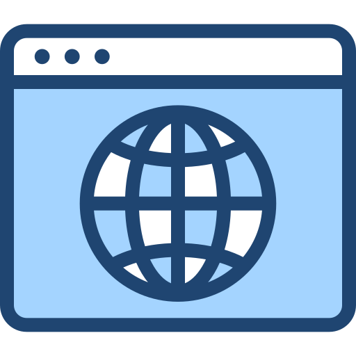 browser Generic Blue icoon