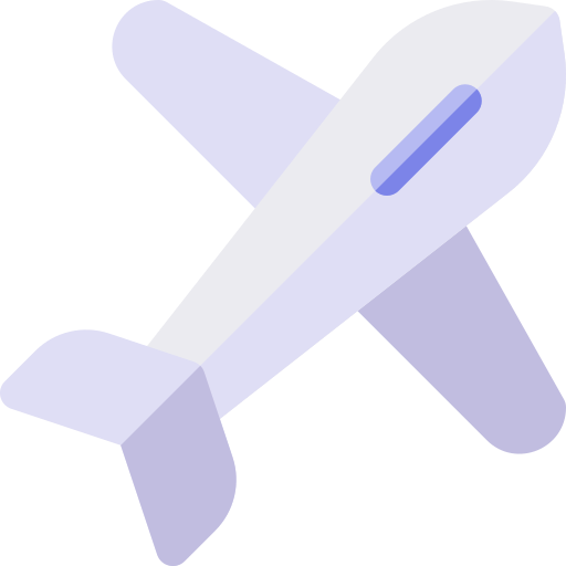 비행기 Basic Rounded Flat icon
