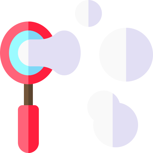Мыльные пузыри Basic Rounded Flat иконка