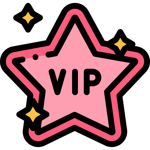 Vip Detailed Rounded Lineal color icon