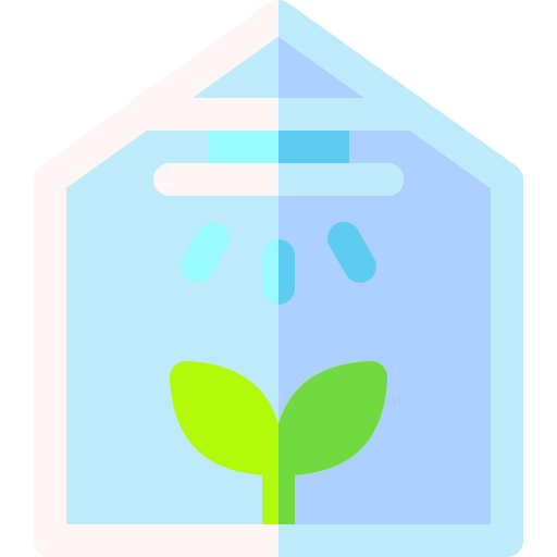 温室 Basic Rounded Flat icon