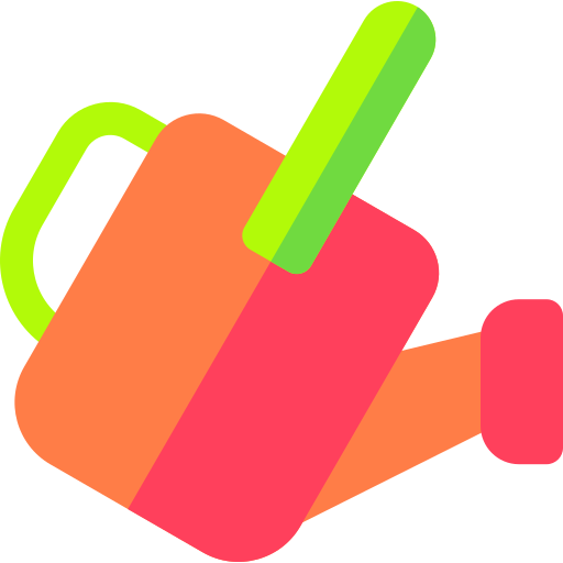 Watering can Basic Rounded Flat icon