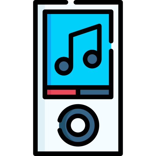 musikspieler Special Lineal color icon