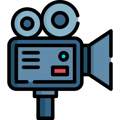 grabadora de vídeo Special Lineal color icono