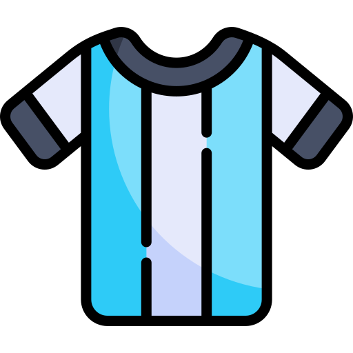 maillot de football Kawaii Lineal color Icône