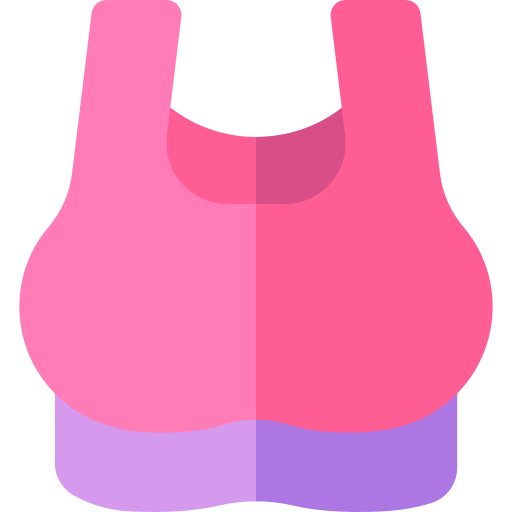 Sport bra Basic Rounded Flat icon