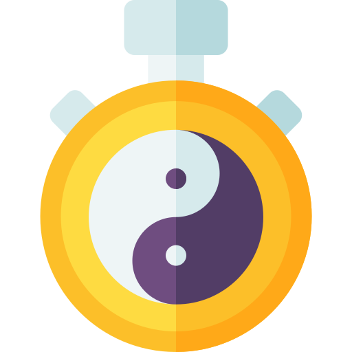 Meditation Basic Rounded Flat icon