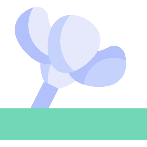 Цветочный дженерик Kawaii Flat иконка