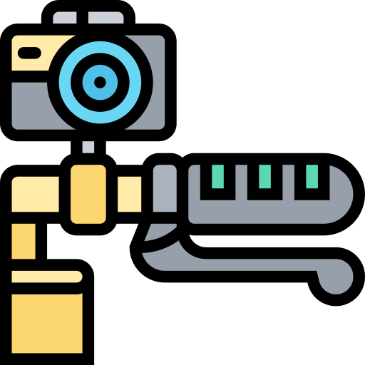 kamera akcji Meticulous Lineal Color ikona