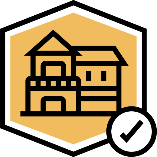 Property insurance Meticulous Yellow shadow icon