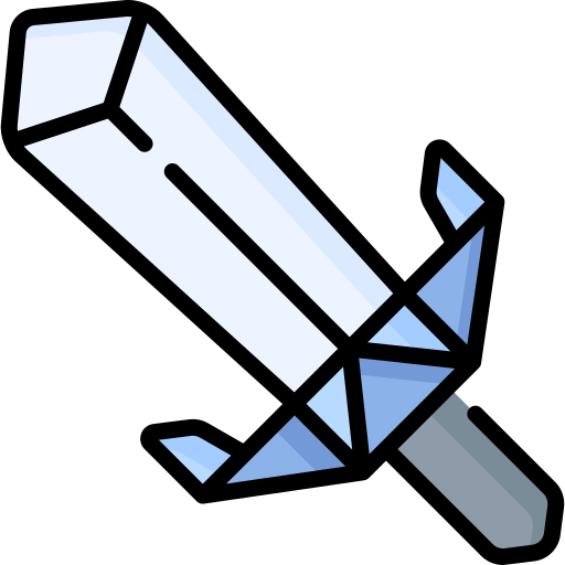 Sword Special Lineal color icon