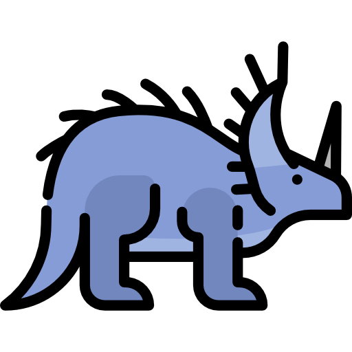 estiracosaurio Special Lineal color icono