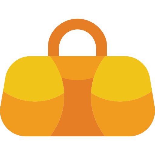 Hand bag Basic Miscellany Flat icon