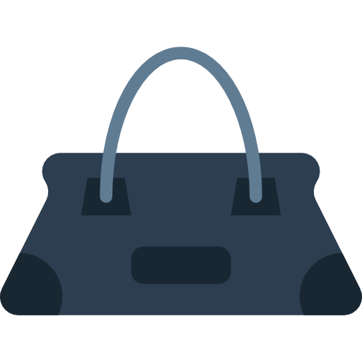 Hand bag Basic Miscellany Flat icon